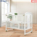 Nôi Cũi Kèm Nệm Xơ Dừa PEACE - Bảo Vệ Cột Sống Của Bé