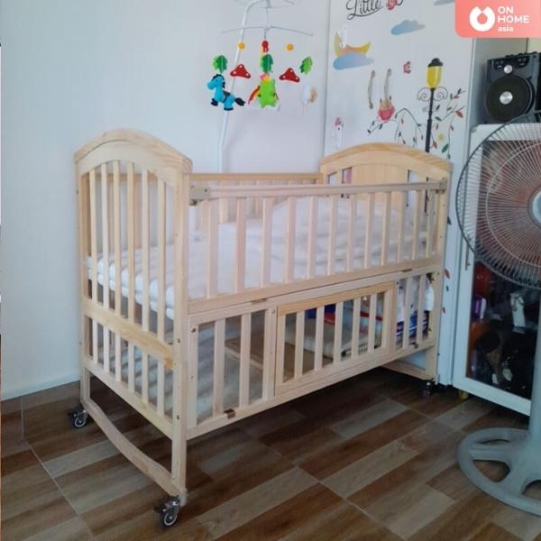 Nôi cũi em bé 6 chế độ Peace