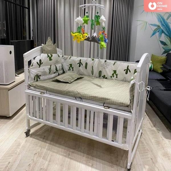 Nôi cũi em bé 6 chế độ Peace