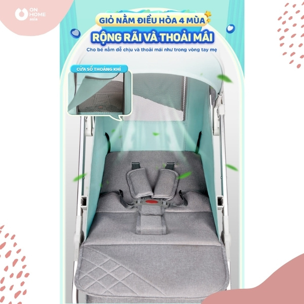 xe đẩy cho bé gấp gọn a320