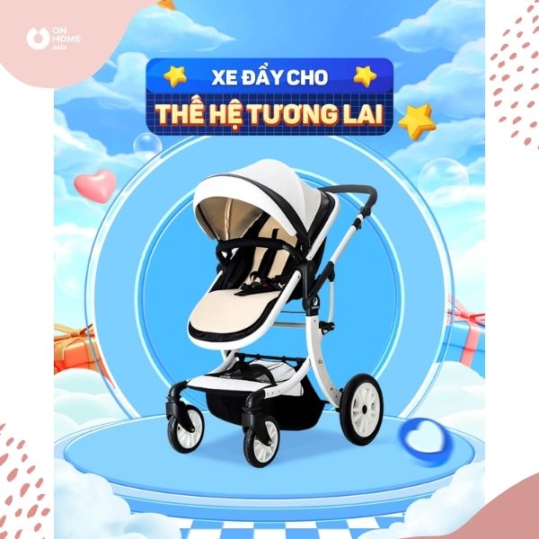xe đẩy em bé cao cấp s1.9