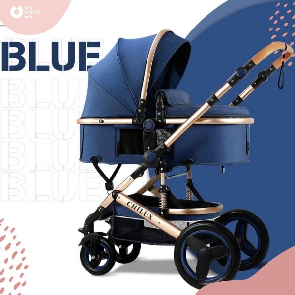 baby stroller v1.6 blue