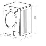 Máy giặt Malloca MWM-09SIL
