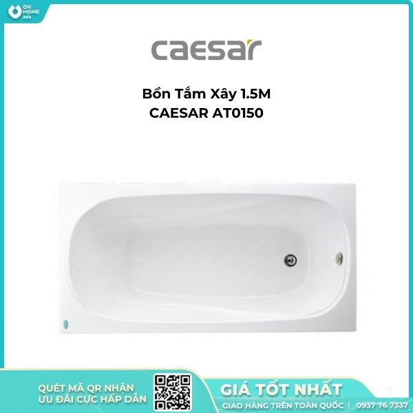bon-tam-AT0150 Bồn Tắm Xây 1.5M CAESAR AT0150