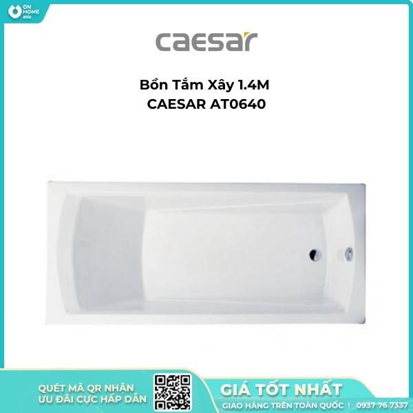 bon-tam-AT0640 Bồn Tắm Xây 1.4M CAESAR AT0640