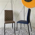 ghế ăn 192S có 2 màu nâu và xanh