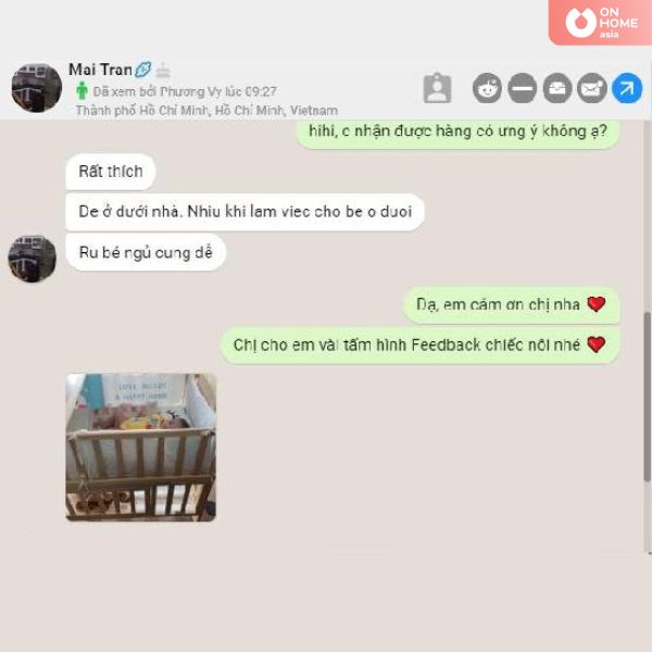 Nôi cũi em bé 6 chế độ Peace