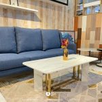 Sofa băng SFB303T màu xanh
