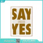 Text Painting – “Say Yes”
