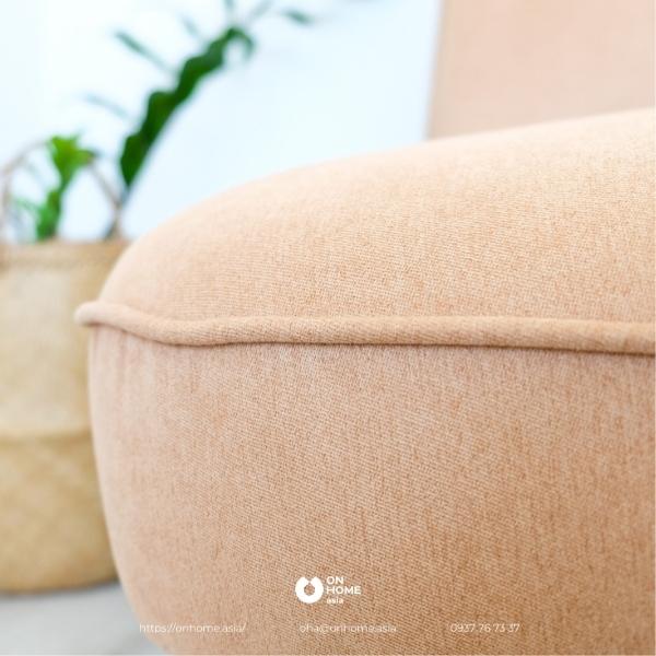 Sofa bumbe bằng vải bố
