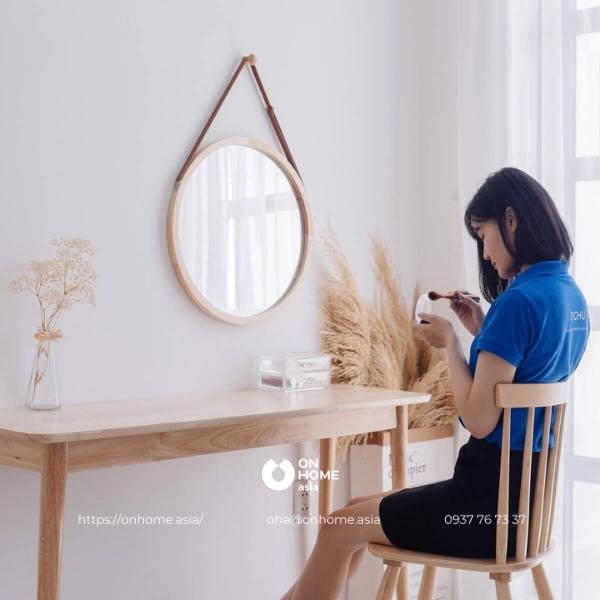 gương tròn treo tường o mirror