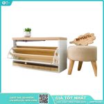 Tủ Giày Thông Minh 1F Premier Natural White