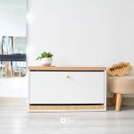 Tủ Giày Thông Minh 1F Premier Natural White