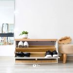 Tủ Giày Thông Minh 1F Premier Natural White