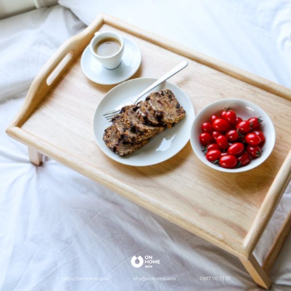 MINI BED TRAY NATURAL TABLE