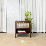 Tủ Đầu Giường Gỗ Mây Mắt Cáo FIJI 401