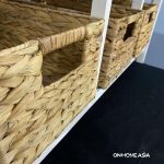 Ghế Băng Giỏ Lục Bình - Gỗ Cao Su